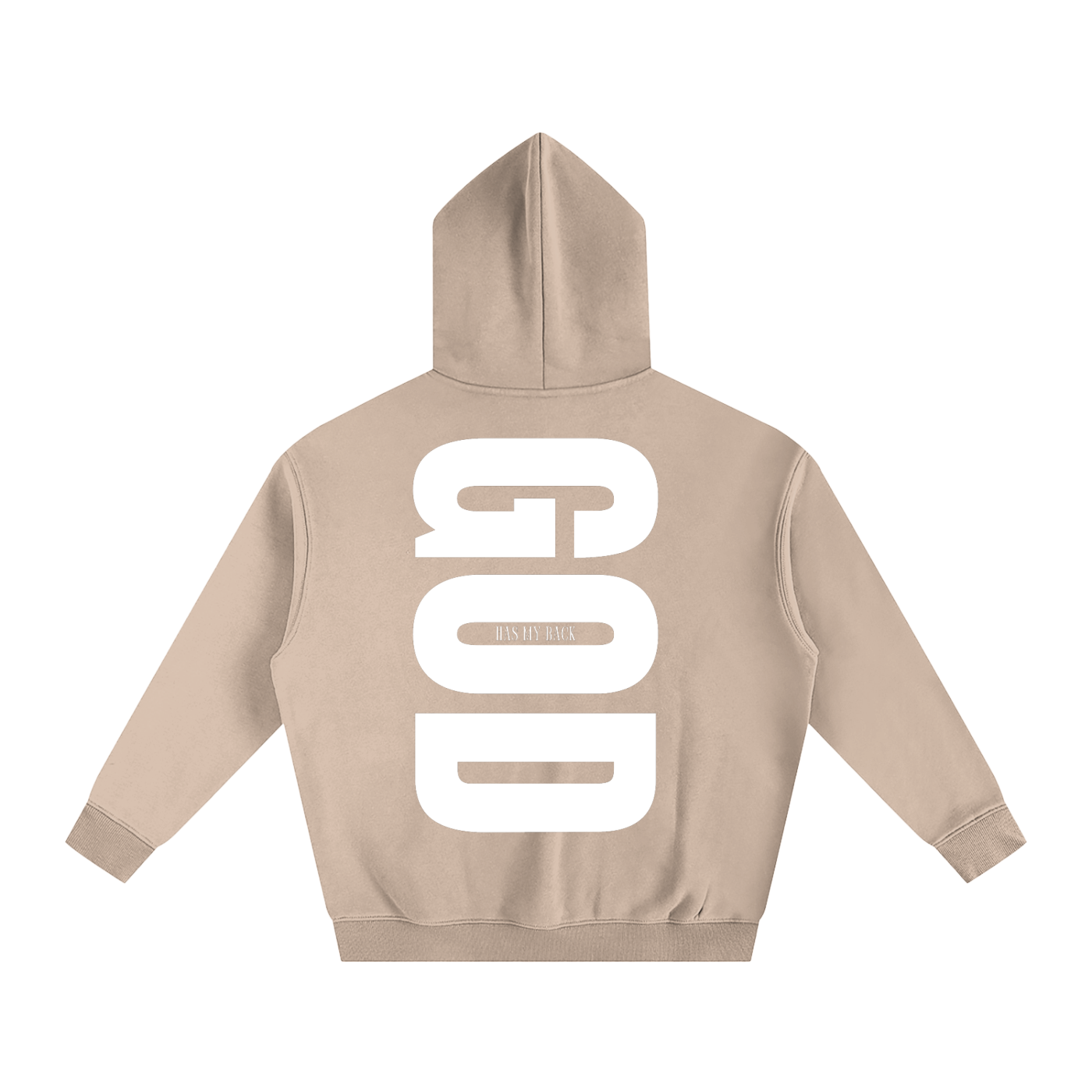 'God has my back' hoodie