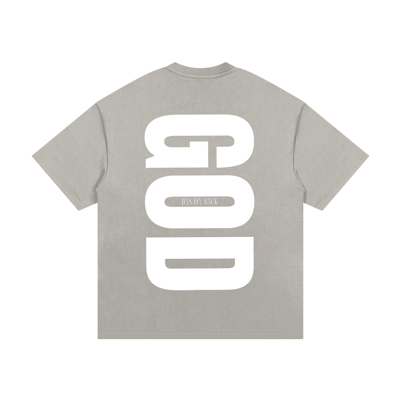 'God has my back' shirt