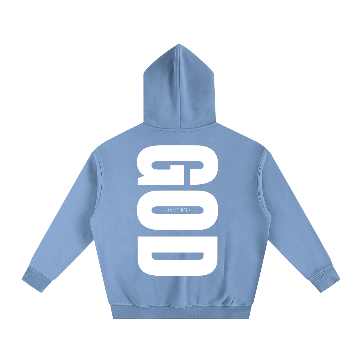 'God has my back' hoodie