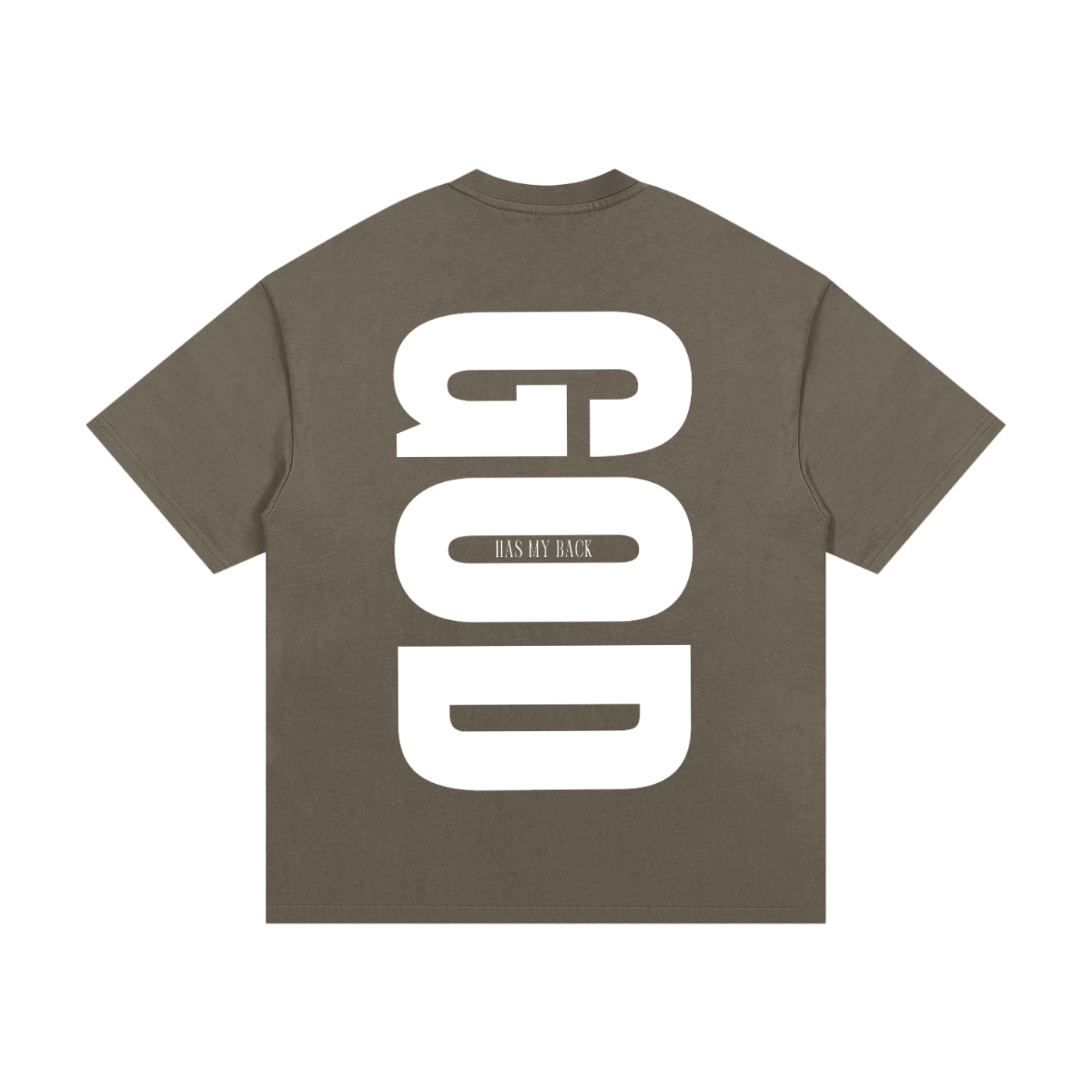 'God has my back' shirt
