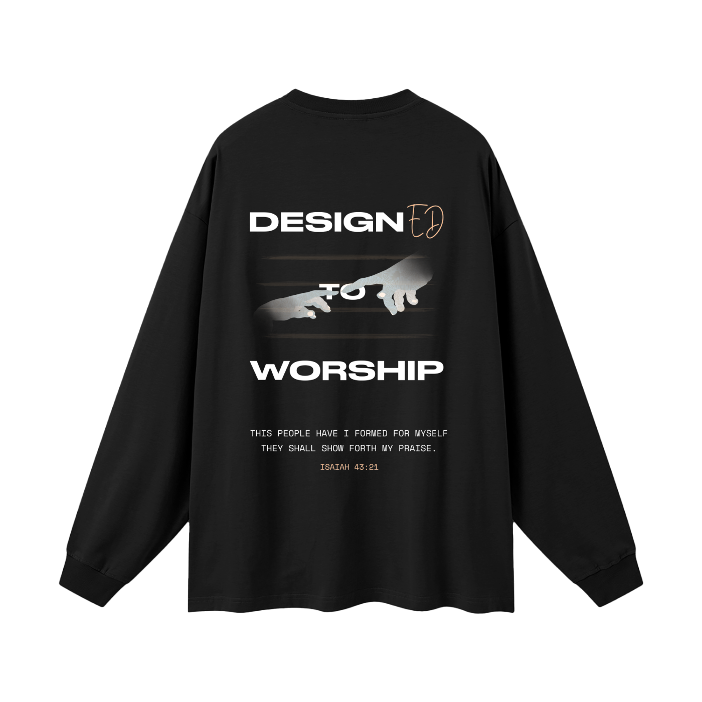 'design(ed)' long sleeve shirt