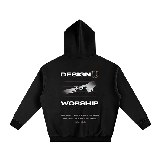 'design(ed)' hoodie