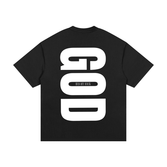 'God has my back' shirt