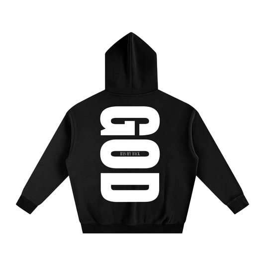 'God has my back' hoodie