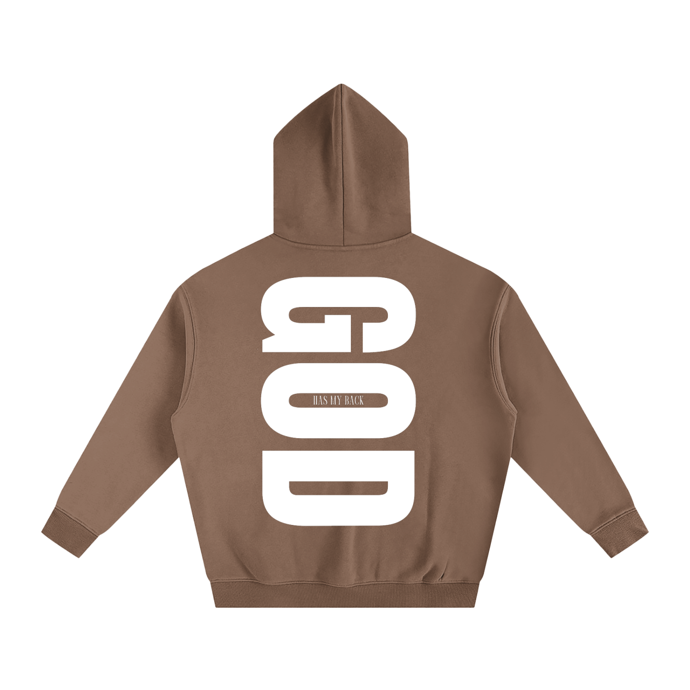'God has my back' hoodie