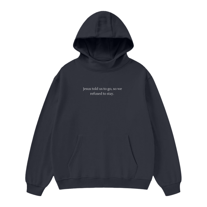 'go' hoodie